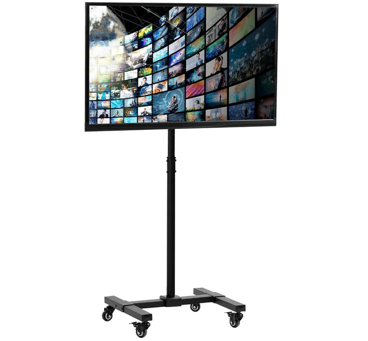 Sii 5 Feet Universal Pedestal Movable LED/LCD TV Trolley Stand