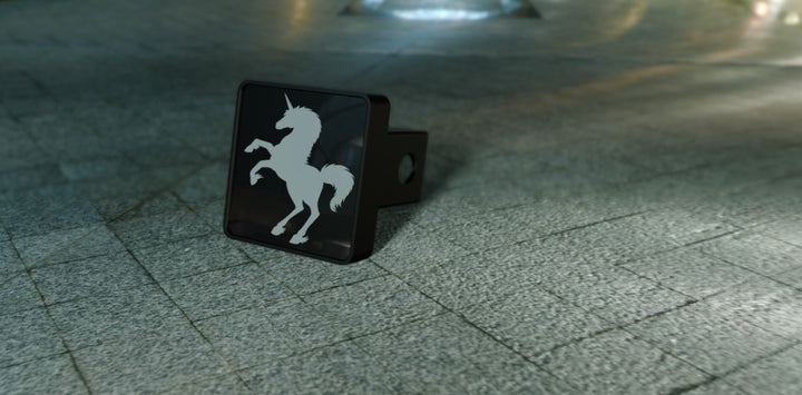 Unicorn Head LED Hitch Cover - Brake Light
