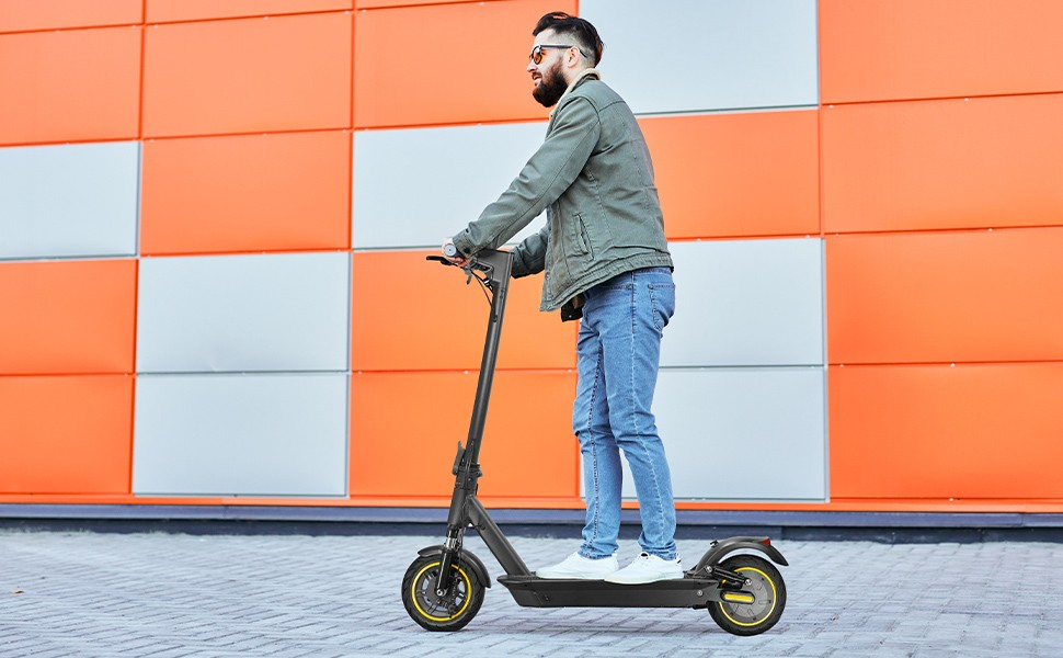 VoltStrider™ DMAXX – 10" App-Connected Electric Scooter (350W,