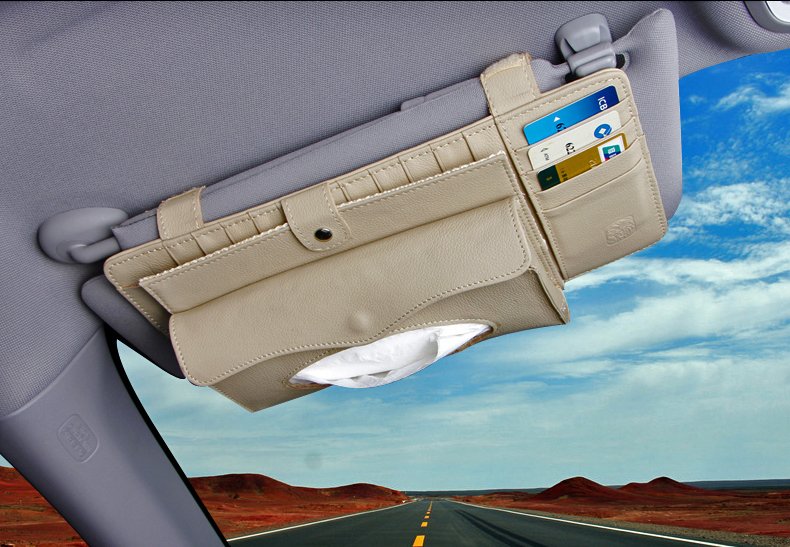 Multifunction Car Shade Panels CD bag