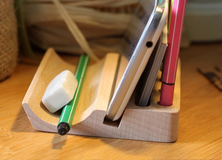 Wooden Stand For Iphone