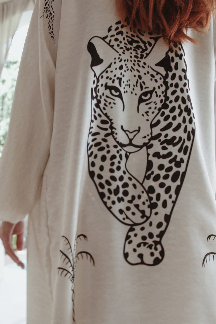 The Royal Robe Jaguar Kimono