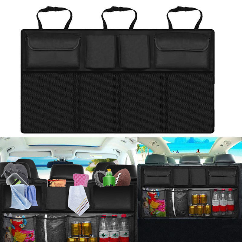 Foldable Car Back Seat Storage Bag Car Organizer