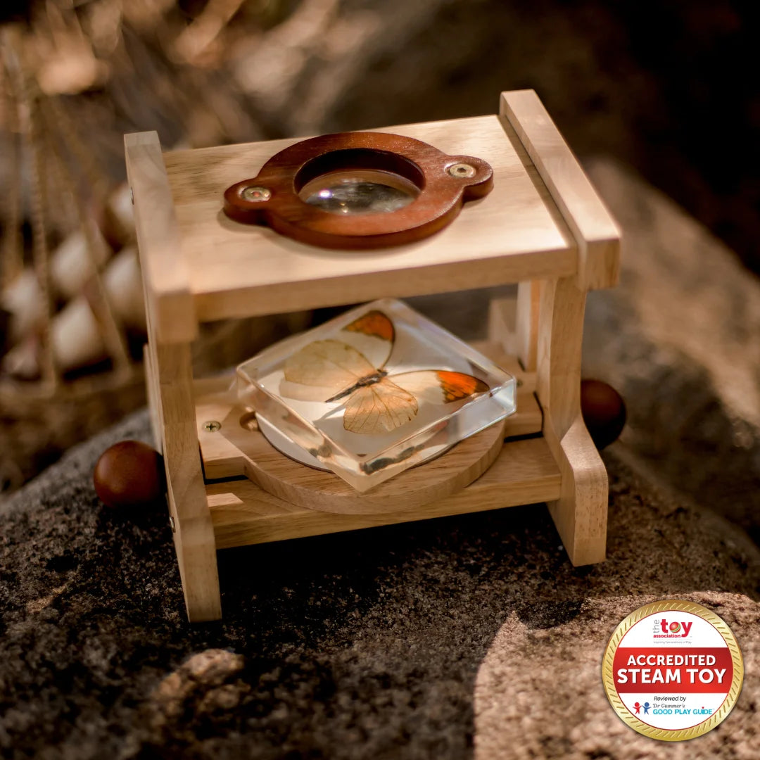 QToys Australia (USA) Wooden Microscope