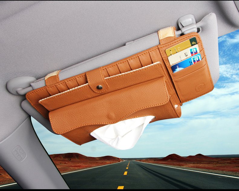 Multifunction Car Shade Panels CD bag