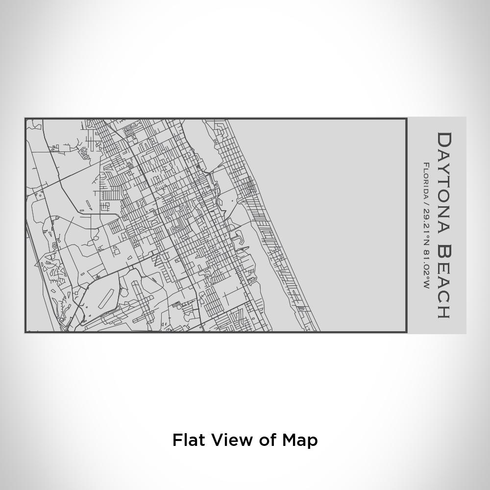 Daytona Beach - Florida Map Insulated Bottle