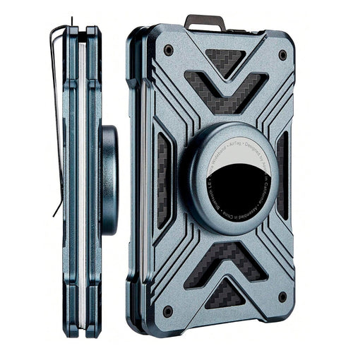 Minimalist Wallet For Men- Airtag Wallet Slim Wallet With Airtag