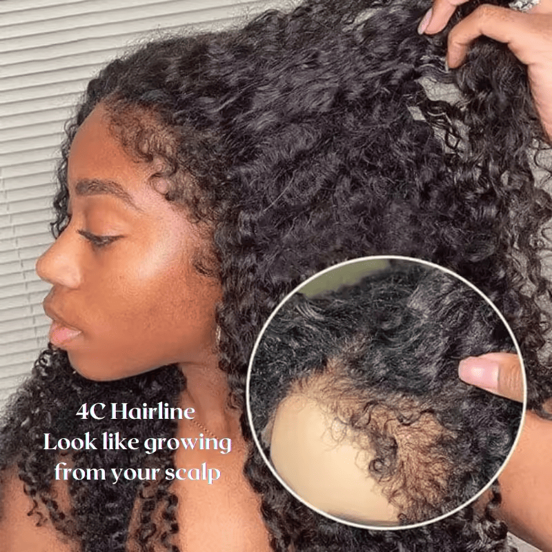4C Kinky Baby Hair Undetectable Breathable Soft Invisible Edge Lace