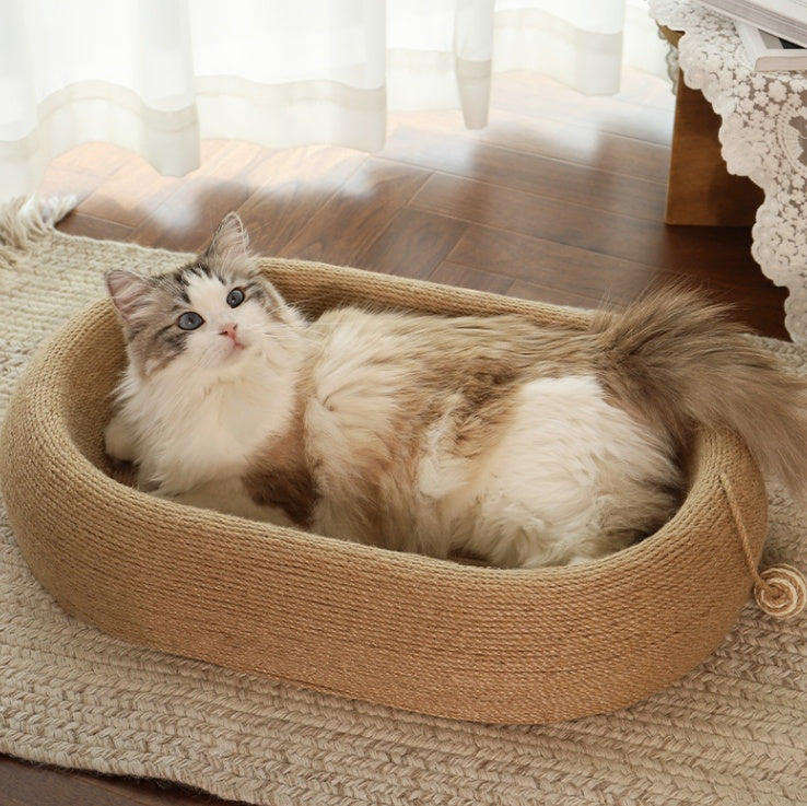 Large Space Cat Scratching Board Cat Bed One-Piece Enlarged And