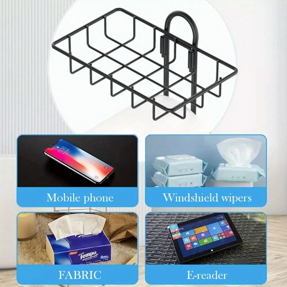 Toilet Paper Holder With Shelf, Bathroom Freestanding Toilet Paper