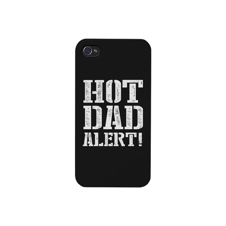 Hot Dad Alert Black Phone Case