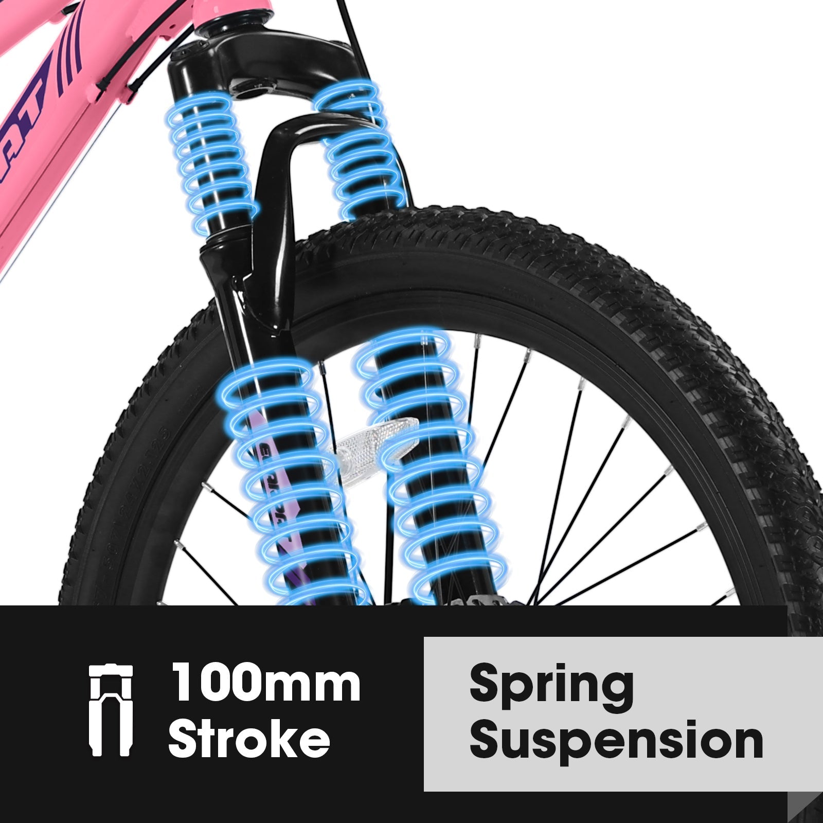 Carpat™ City-Cruizer – 26" Pink Trail Bike for Women & Teens