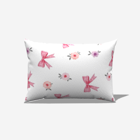 Faux Suede Lumbar Pillow Cover