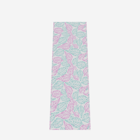 Leafy print Chiffon Scarf