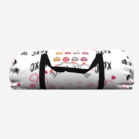 X's and O's Duffel Bag - 23" x 12" x 12"