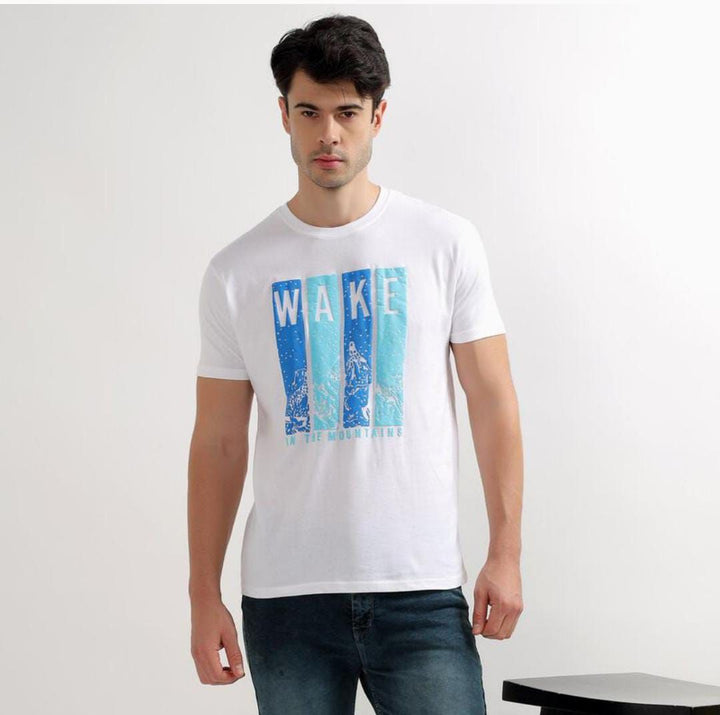 Men's  T-Shirt | Regular Fit Half Sleeve Casual Tee for Everyday Wear