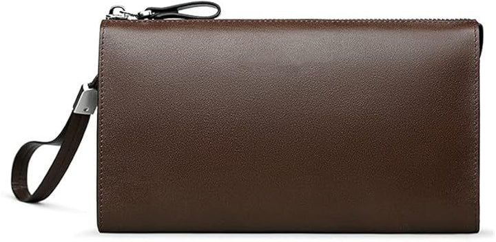 Wallets Men's Wallet Leather Anti-theft Wrist with Handbag Fashion