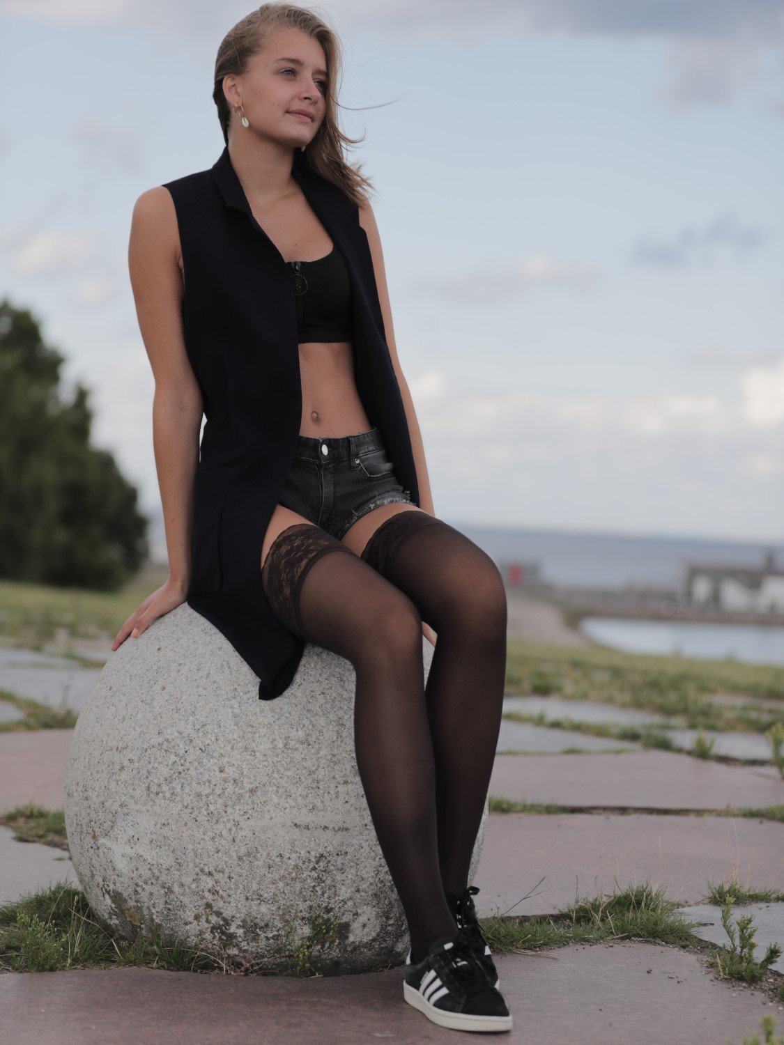 Hosetess Hold Up compression stockings