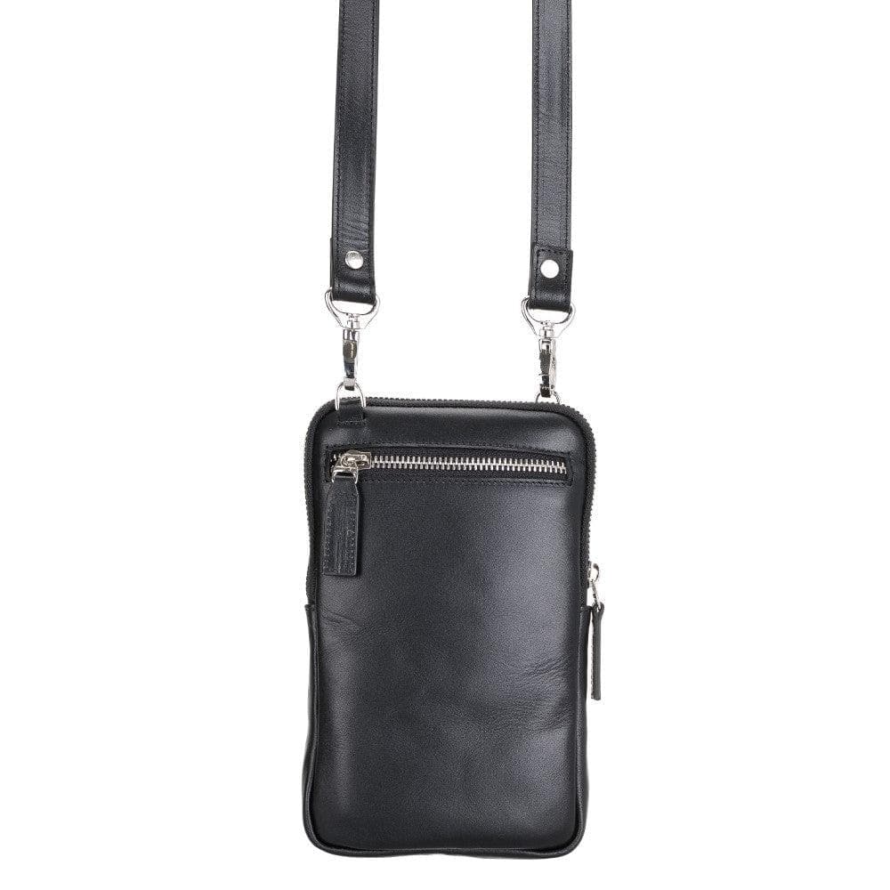 Nino Leather Crossbody Bag - Universal Wallet Case for Phones