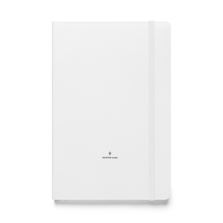 Hardcover bound notebook