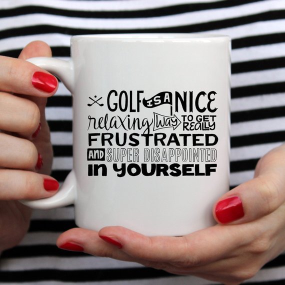 Golf Coffee Mug, Golf Pun, Father’s Day Gift, Golf