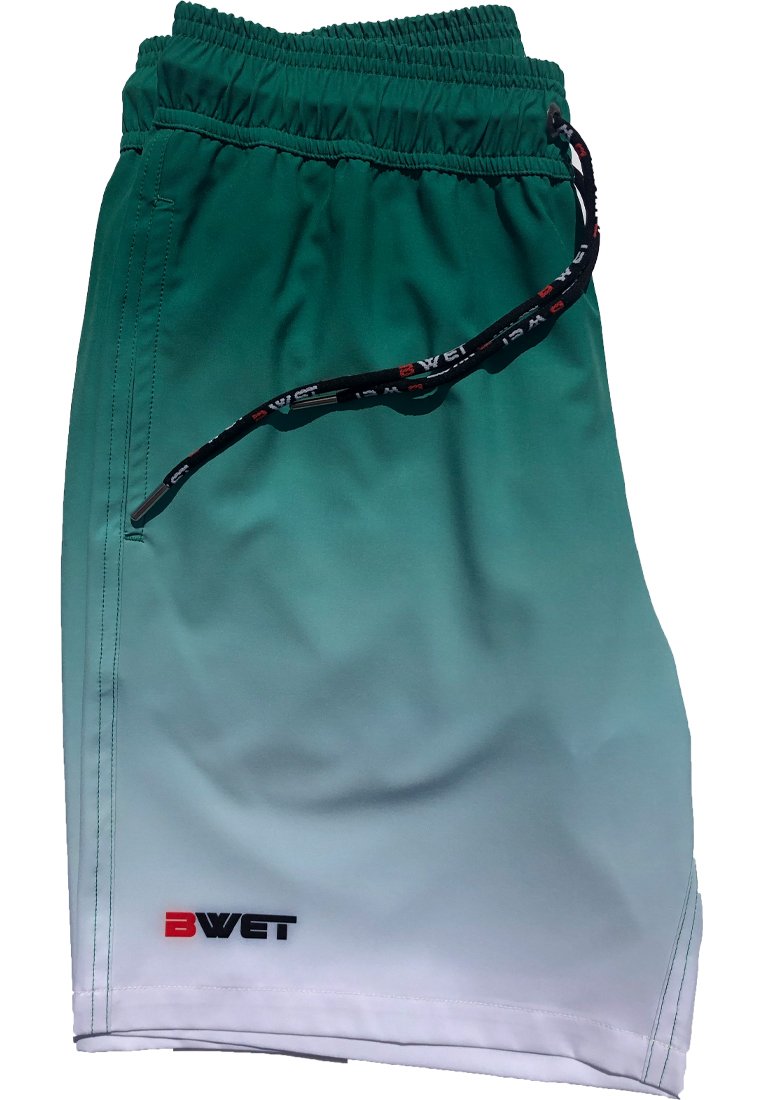 Copy of Men's Beach Shorts "Sunrise" By BWET Swimwear - Maroon, Blue,