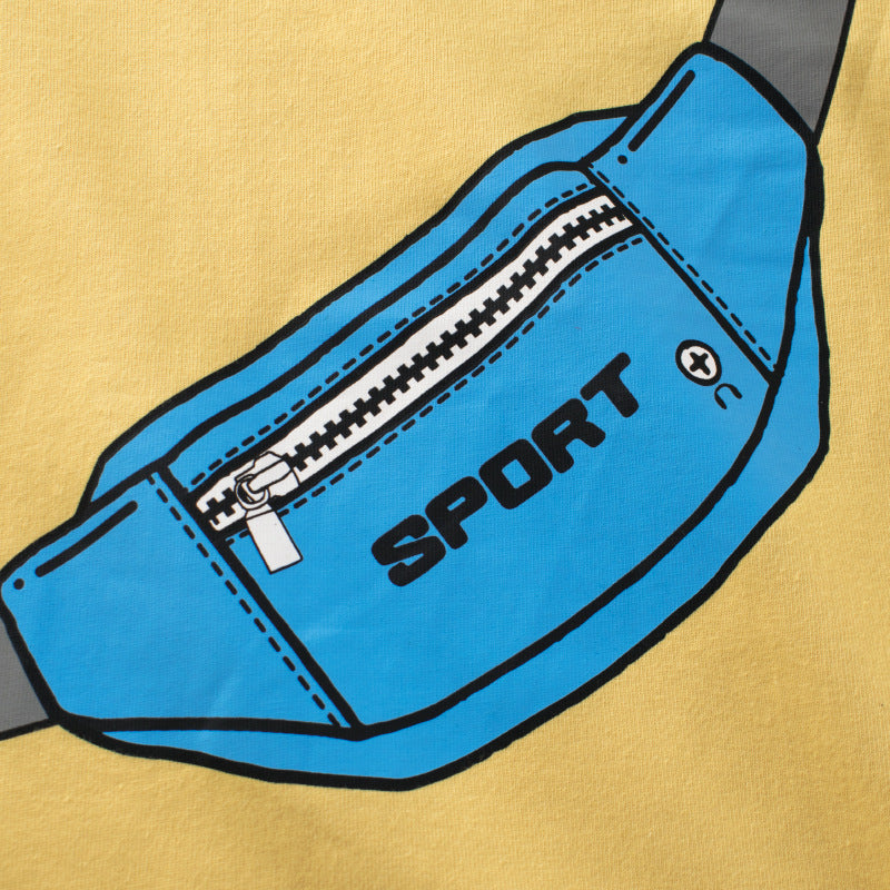 Baby Boy Cool Print Pattern Solid Color Soft Cotton Shirt