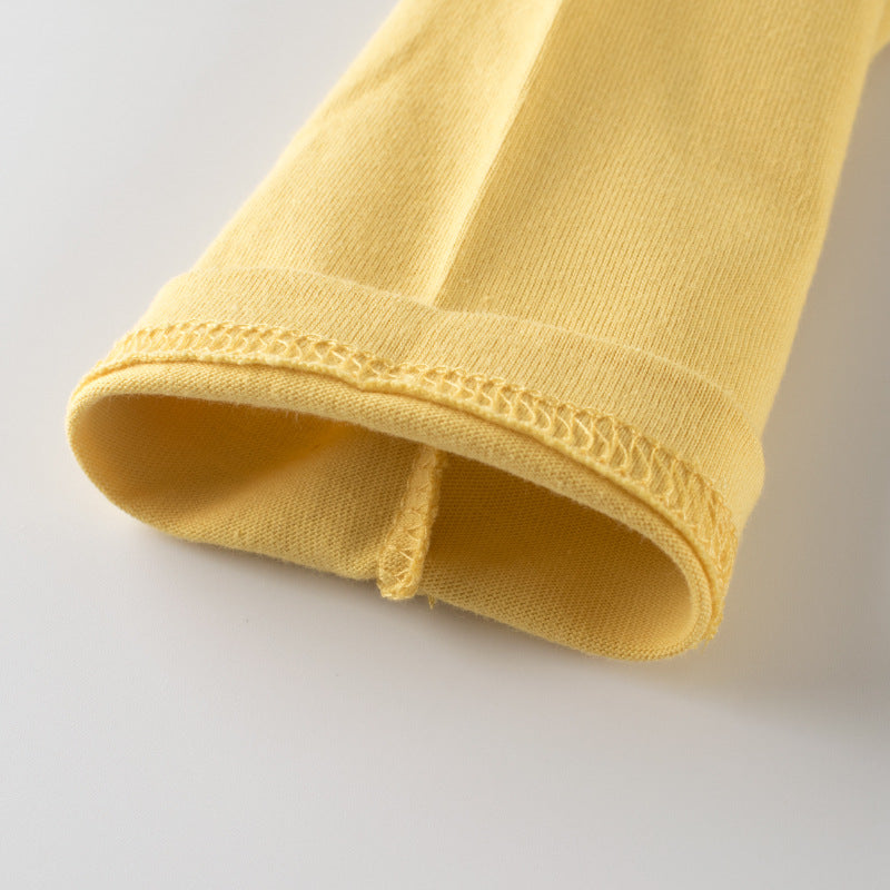 Baby Boy Cool Print Pattern Solid Color Soft Cotton Shirt