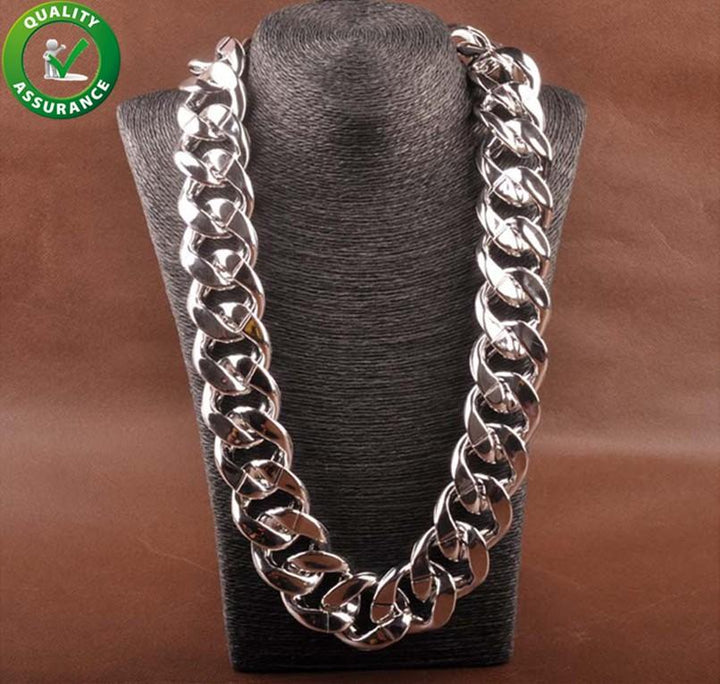 Curb Cuban Link Chain Hip Hop Jewelry Mens Thick Long Designer