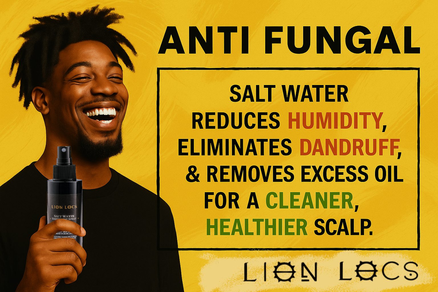 Sea Salt Hair Spray For Locs