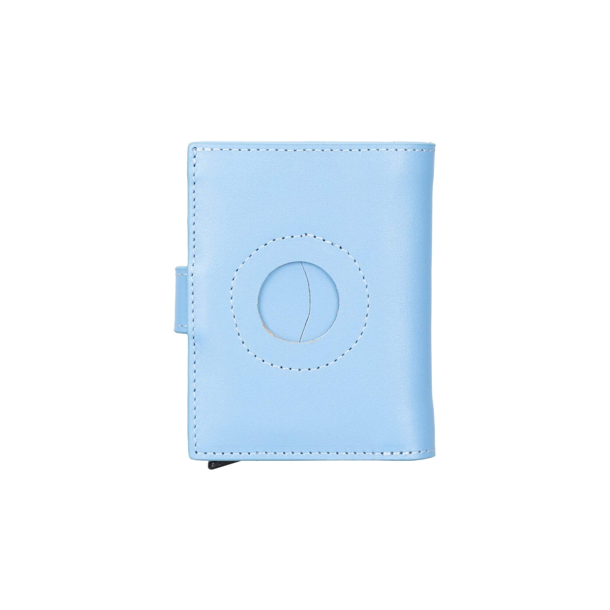Douglas Genuine Leather Pop-Up Wallet with AirTag Slot - RFID Blocking