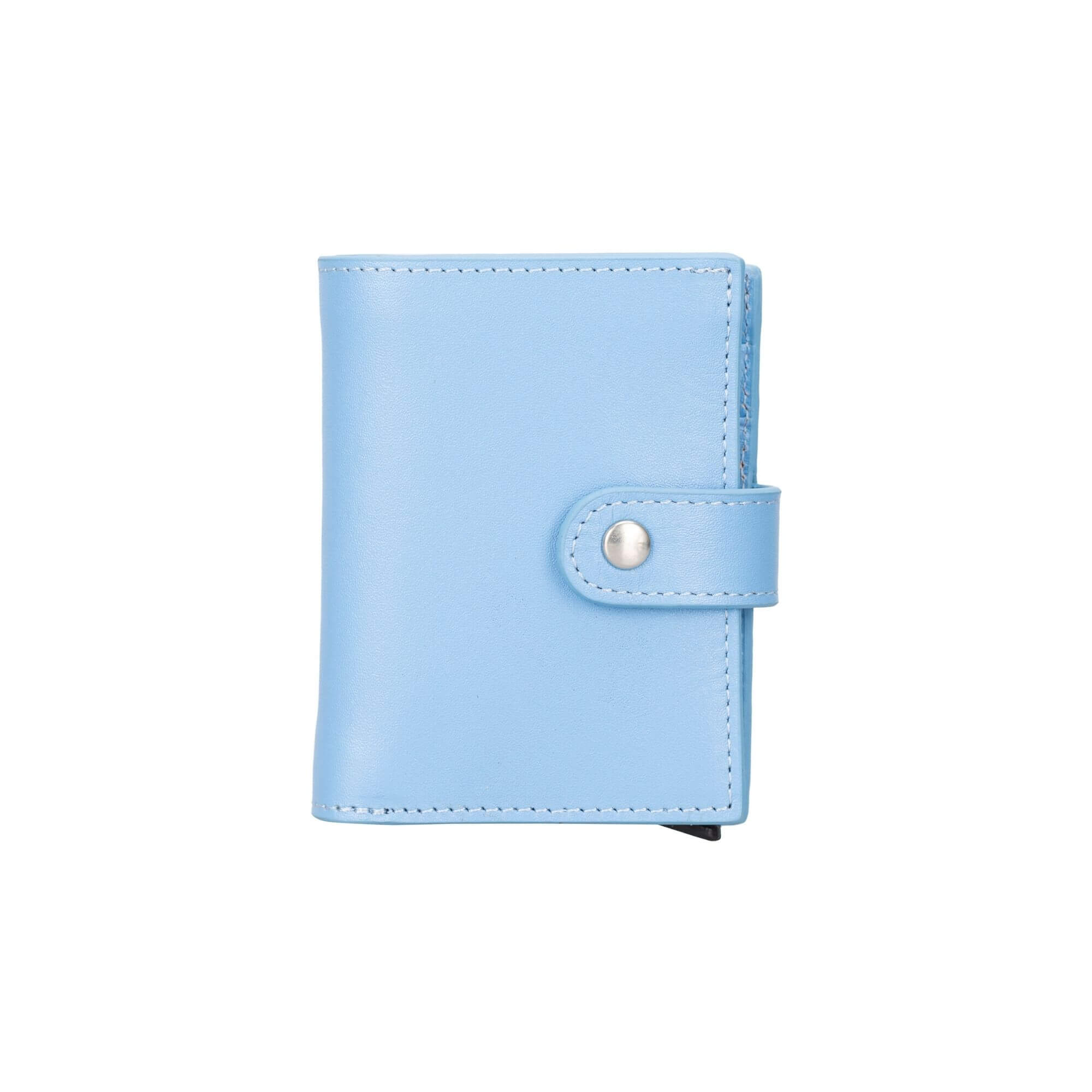 Douglas Genuine Leather Pop-Up Wallet with AirTag Slot - RFID Blocking